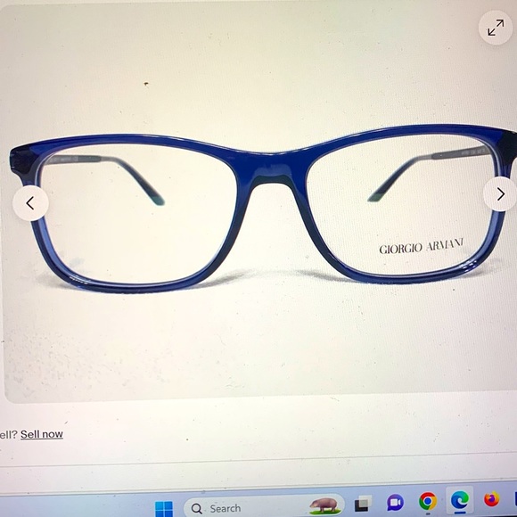 Brand New Authentic Men’s Giorgio Armani Eyeglasses - Picture 3 of 7